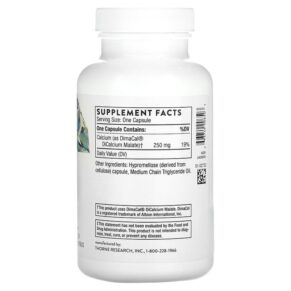 Thực phẩm bổ sung Thorne Calcium 120 Capsules 693749006503