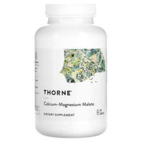 Thực phẩm chức năng Thorne Calcium-Magnesium Malate 240 Capsules 693749006718