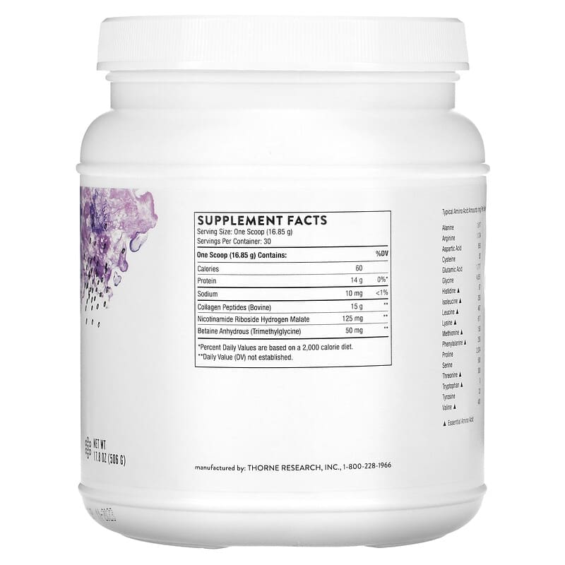 Thorne Collagen Fit 17.8 oz (506 g) 2 Thực phẩm bổ sung Thorne Collagen Fit 17.8 oz (506 g) 693749013532