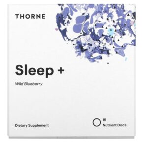 Thực phẩm chức năng Thorne Effusio Sleep + Wild Blueberry 15 Nutrient Discs 693749011729
