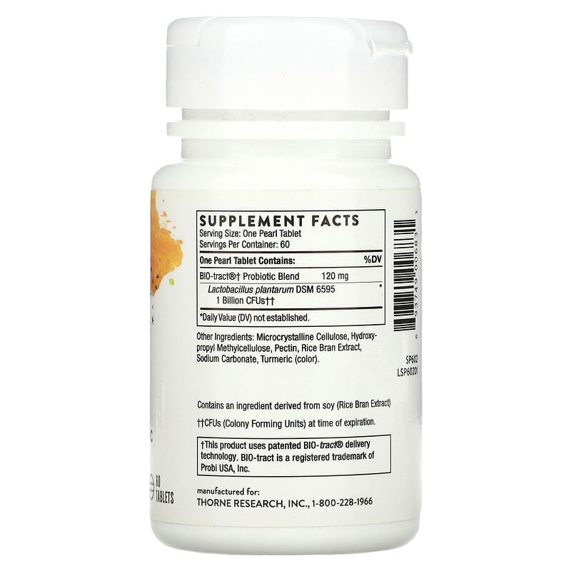 Thorne FloraPro-LP Probiotic 60 Tablets 2 Thực phẩm bổ sung Thorne FloraPro-LP Probiotic 60 Tablets 693749006831