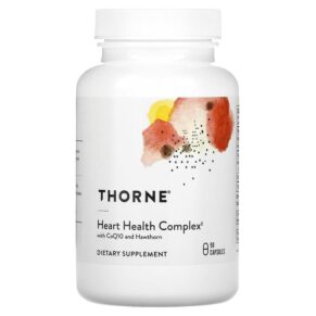 Thực phẩm chức năng Thorne Heart Health Complex with CoQ10 and Hawthorn 90 Capsules 693749713029