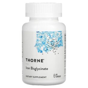 Thực phẩm chức năng Thorne Iron Bisglycinate 60 Capsules 693749003458