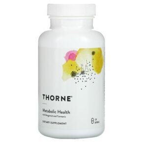 Thực phẩm chức năng Thorne Metabolic Health with Bergamot and Turmeric 120 Capsules 693749013167