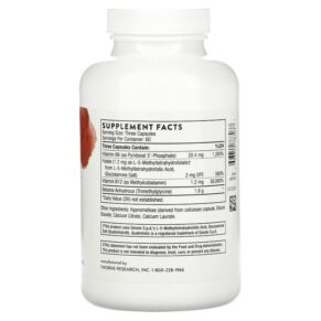 Thực phẩm bổ sung Thorne Methyl-Guard 180 Capsules 693749787037