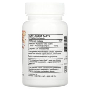 Thực phẩm bổ sung Thorne O.P.C.-100 60 Capsules 693749745020