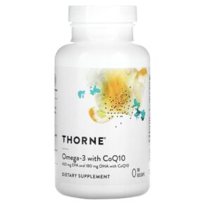 Thực phẩm chức năng Thorne Omega-3 with CoQ10 90 Gelcaps 693749616030