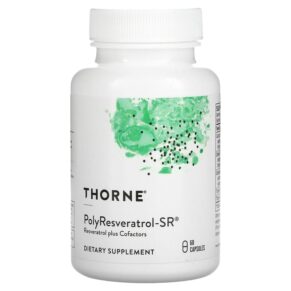 Thực phẩm chức năng Thorne PolyResveratrol-SR 60 Capsules 693749300014