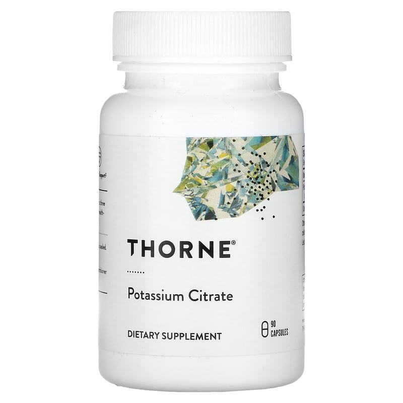 Thorne Potassium Citrate 90 Capsules 8 Thực phẩm chức năng Thorne Potassium Citrate 90 Capsules 693749240020
