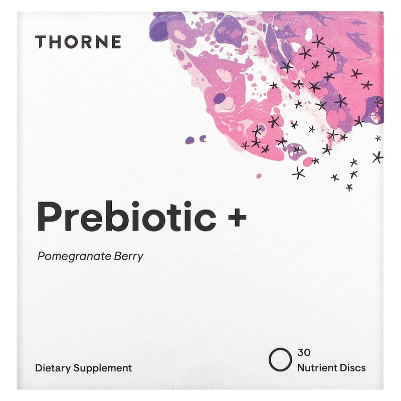 Thorne Prebiotic + Pomegranate Berry 30 Nutrient Discs 8 Thực phẩm chức năng Thorne Prebiotic + Pomegranate Berry 30 Nutrient Discs 693749011293