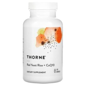 Thực phẩm chức năng Thorne Red Yeast Rice + CoQ10 120 Capsules 693749751045