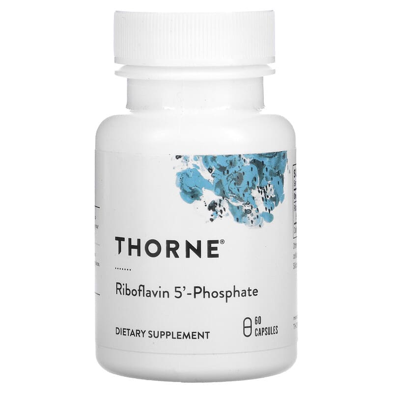 Thorne Riboflavin 5' Phosphate 60 Capsules 8 Thực phẩm chức năng Thorne Riboflavin 5' Phosphate 60 Capsules 693749115021