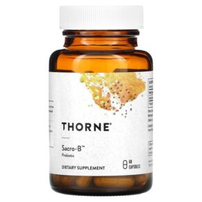 Thực phẩm chức năng Thorne Sacro-B Probiotic 60 Capsules 693749757030