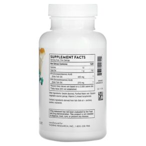 Thực phẩm bổ sung Thorne Super EPA 90 Gelcaps 693749006909
