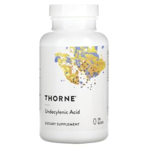Thực phẩm chức năng Thorne Undecylenic Acid 250 Gelcaps 693749722014