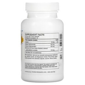 Thực phẩm bổ sung Thorne Undecyn 120 Capsules 693749742029