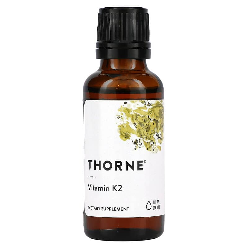 Thorne Vitamin K2 1 fl oz (30 ml) 8 Thực phẩm chức năng Thorne Vitamin K2 1 fl oz (30 ml) 693749170013
