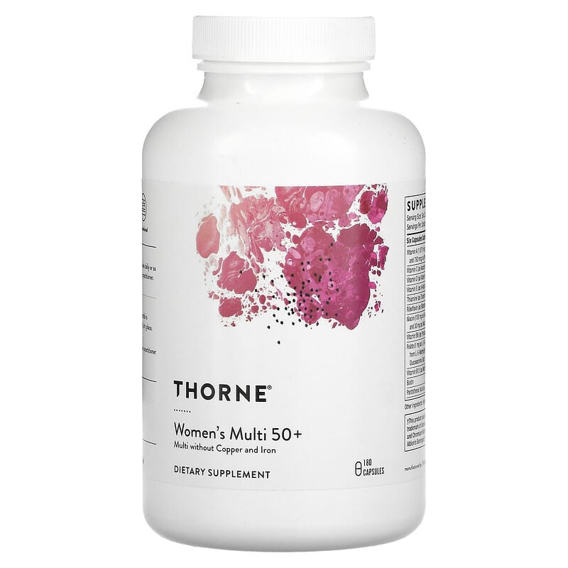 Thorne Women's Multi 50+ 180 Capsules 8 Thực phẩm chức năng Thorne Women's Multi 50+ 180 Capsules 693749011316
