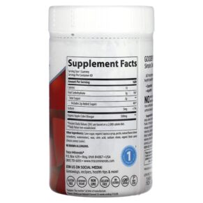 Trace Minerals ® Apple Cider Vinegar Gummies Strawberry Melon 500 mg 60 Gummies 3 Thực phẩm bổ sung Trace Minerals ® Apple Cider Vinegar Gummies Strawberry Melon 500 mg 60 Gummies 878941005657