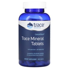 Thực phẩm chức năng Trace Minerals ® ConcenTrace Trace Mineral Tablets 300 Tablets 878941001062