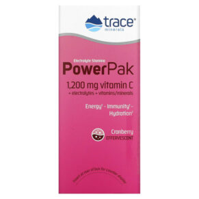 Trace Minerals ® Electrolyte Stamina PowerPak Cranberry 30 Packets 0.19 oz (5.3 g) Each 3 Thực phẩm bổ sung Trace Minerals ® Electrolyte Stamina PowerPak Cranberry 30 Packets 0.19 oz (5.3 g) Each 878941001505