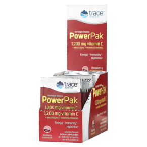 Thực phẩm chức năng Trace Minerals ® Electrolyte Stamina PowerPak Raspberry 30 Packets 0.18 oz (5.1 g) Each 878941000546