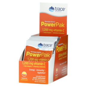 Thực phẩm chức năng Trace Minerals ® Electrolyte Stamina PowerPak Tangerine 30 Packets 0.18 oz (5 g) Each 878941003493