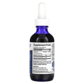 Thực phẩm bổ sung Trace Minerals ® Ionic B12 Natural Grape 1.000 mcg 2 fl oz (59 ml) 878941003561