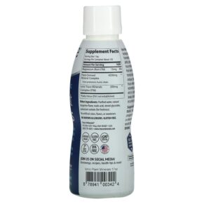 Thực phẩm bổ sung Trace Minerals ® Ionic Plant Minerals Tangerine 17 fl oz (503 ml) 878941003424