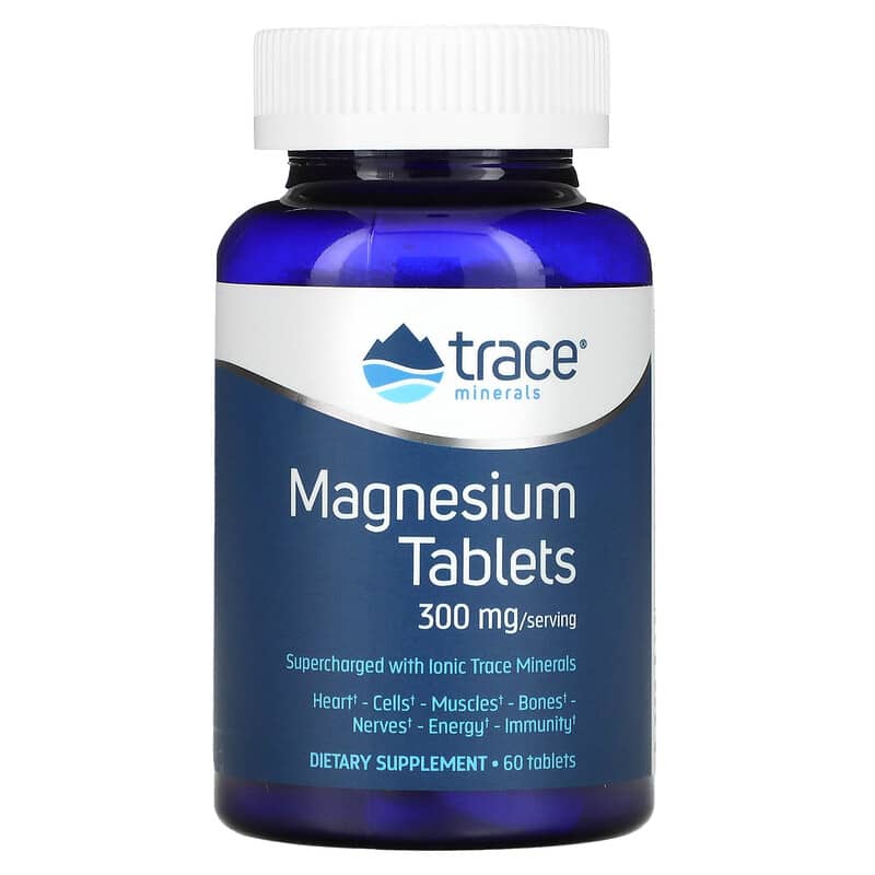 Trace Minerals ® Magnesium 150 mg 60 Tablets 8 Thực phẩm chức năng Trace Minerals ® Magnesium 150 mg 60 Tablets 878941003172