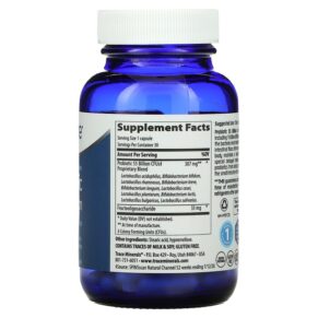 Thực phẩm bổ sung Trace Minerals ® Probiotic 55 Billion 30 Capsules 878941002120