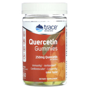 Thực phẩm chức năng Trace Minerals ® Quercetin Gummies Mango 125 mg 60 Gummies 878941007590