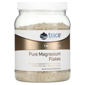 Thực phẩm chức năng Trace Minerals ® TM Skincare Pure Magnesium Flakes 2.75 lbs (1.247 g) 878941005022