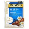 Thực phẩm chức năng Twinings Sleep+ with Melatonin Herbal Tea Camomile Cinnamon & Vanilla Caffeine Free 16 Tea Bags 0.85 oz (24 g) 070177229337
