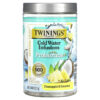 Thực phẩm chức năng Twinings Superblends Cold Water Infusions Probiotics+ Pineapple & Coconut Caffeine Free 10 Flavored Cold Water Infusers 0.88 oz (25 g) 070177230074