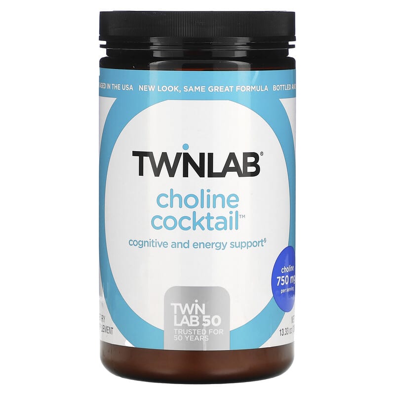 Twinlab Choline Cocktail 13.33 oz (380 g) 8 Thực phẩm chức năng Twinlab Choline Cocktail 13.33 oz (380 g) 027434006705