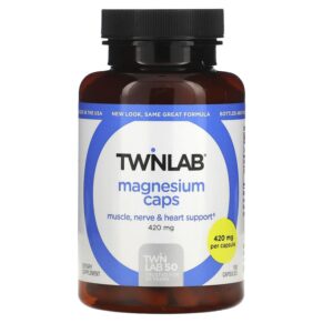 Thực phẩm chức năng Twinlab Magnesium Caps 420 mg 100 Capsules 027434010214