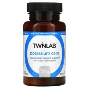 Thực phẩm chức năng Twinlab Potassium Caps 90 Capsules 027434010337