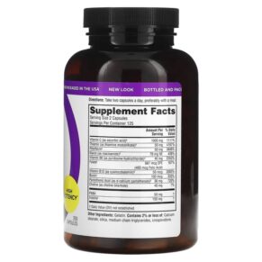 Thực phẩm bổ sung Twinlab Stress B-Complex Caps 250 Capsules 027434002875
