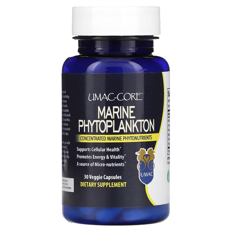 Umac-Core Marine Phytoplankton 30 Veggie Capsules 8 Thực phẩm chức năng Umac-Core Marine Phytoplankton 30 Veggie Capsules 886255001029