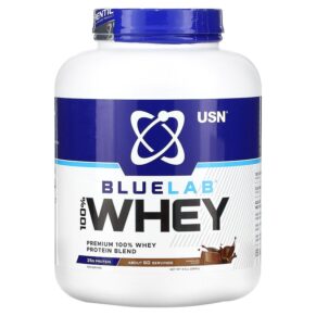 Thực phẩm chức năng USN Bluelab 100% Whey Chocolate 4.5 lbs (2.041 g) 6009544954132