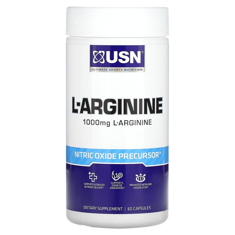 USN L-Arginine 500 mg 60 Capsules 8 Thực phẩm chức năng USN L-Arginine 500 mg 60 Capsules 6009544947608