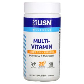Thực phẩm chức năng USN Multi - Vitamin Super Daily Formula 60 Tablets 6009544934448