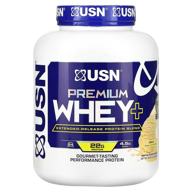 USN Premium Whey+ Vanilla 5 lbs (2.267 g) 8 Thực phẩm chức năng USN Premium Whey+ Vanilla 5 lbs (2.267 g) 6009544944744