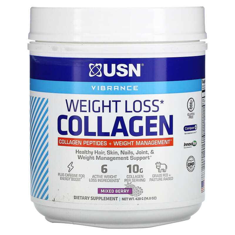 USN Weight Loss Collagen Mixed Berry 14.8 oz (420 g) 8 Thực phẩm chức năng USN Weight Loss Collagen Mixed Berry 14.8 oz (420 g) 6009544935865