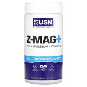 Thực phẩm chức năng USN Z-Mag + Zinc Magnesium Vitamin B6 180 Capsules 6009544905943