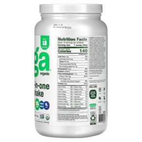 Thực phẩm bổ sung Vega Organic All-In-One Shake Berry 24.3 oz (688 g) 838766004815