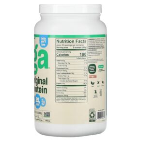 Thực phẩm bổ sung Vega Plant-Based Original Protein Creamy Vanilla 2 lb 0.5 oz (920 g) 838766001395