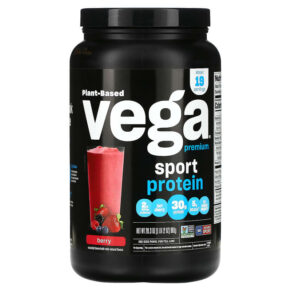 Thực phẩm chức năng Vega Sport Plant-Based Premium Protein Powder Berry 1 lb 12 oz (801 g) 838766008547