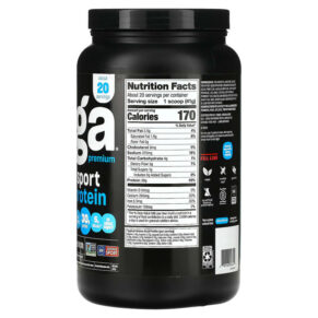 Thực phẩm bổ sung Vega Sport Plant-Based Premium Protein Powder Vanilla 29.2 oz (828 g) 838766008554